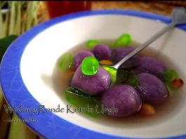 Wedang Ronde Ketela Ungu by Sri Andarini Litaningtyas
