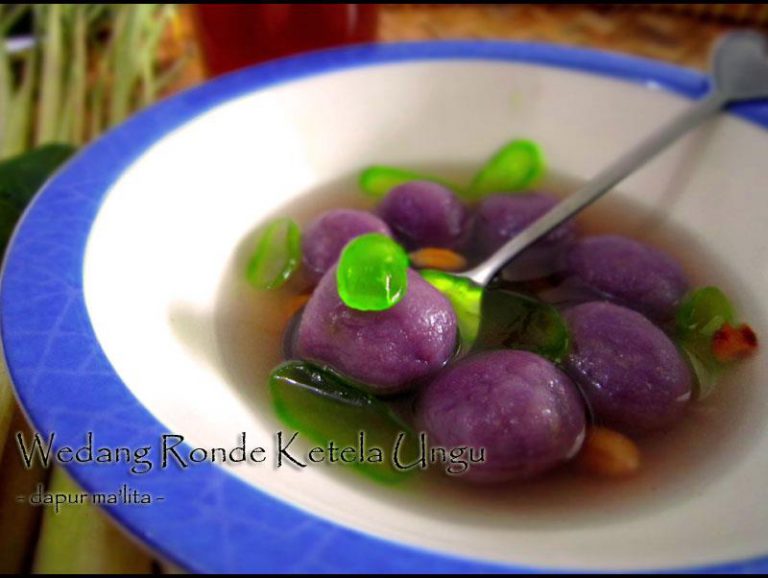 Wedang Ronde Ketela Ungu by Sri Andarini Litaningtyas