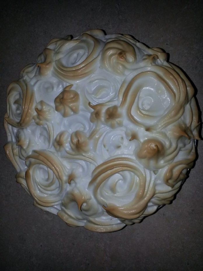 Lemon Meringue Pie by Margaretha Dyane