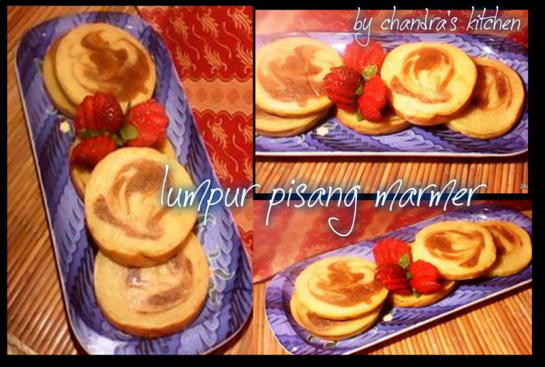 Kue Lumpur Pisang Marmer by Meitiara Chandasari