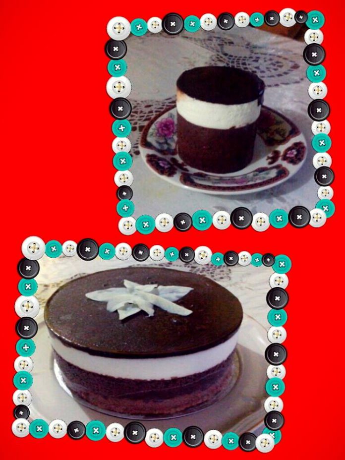 Triple Chocolate Mousse Cake by Melanie Anggraeni Triple Chocolate Mousse Cake by Melanie Anggraeni