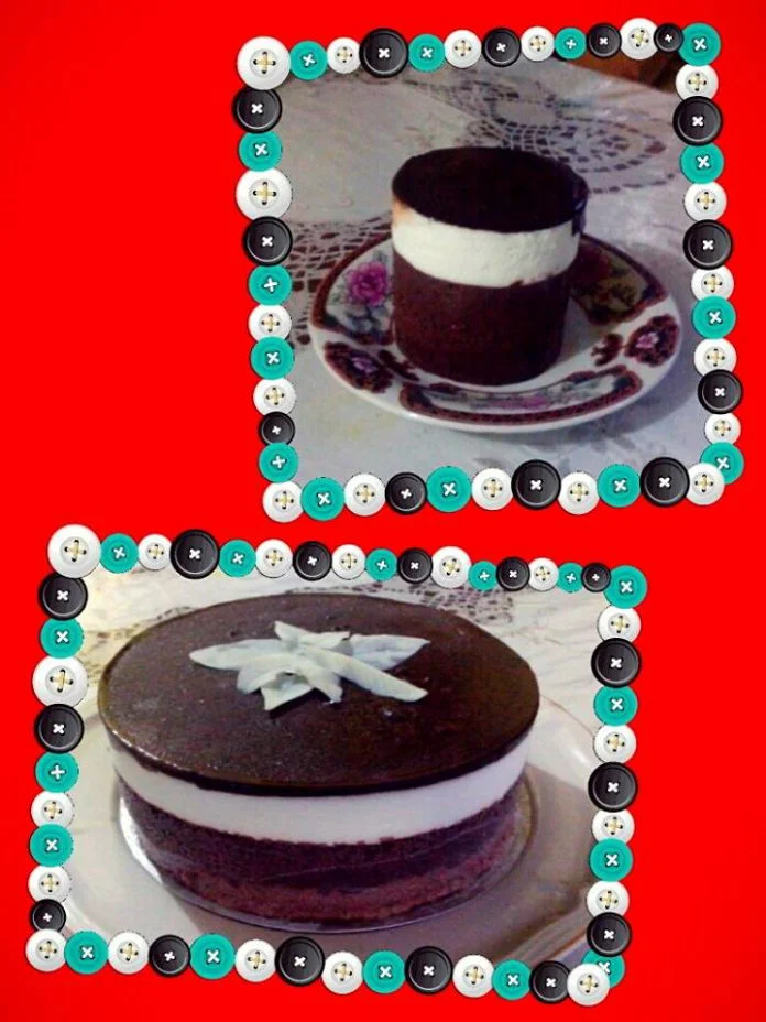 Triple Chocolate Mousse Cake by Melanie Anggraeni