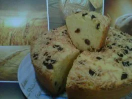 Cake Tape Keju Kismis by Titiek Es