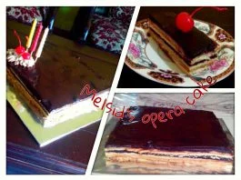 Opera Cake by Melanie Anggraeni