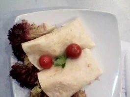 Salmon Tortila with Dabu-Dabu Mangga by Dian Sukmaningsih dan Nurnisah Ola