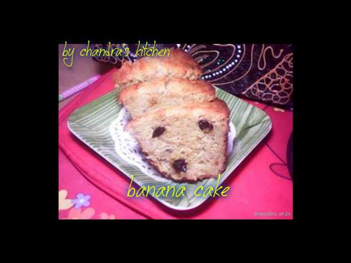 Banana Cake by Meitiara Chandrasari
