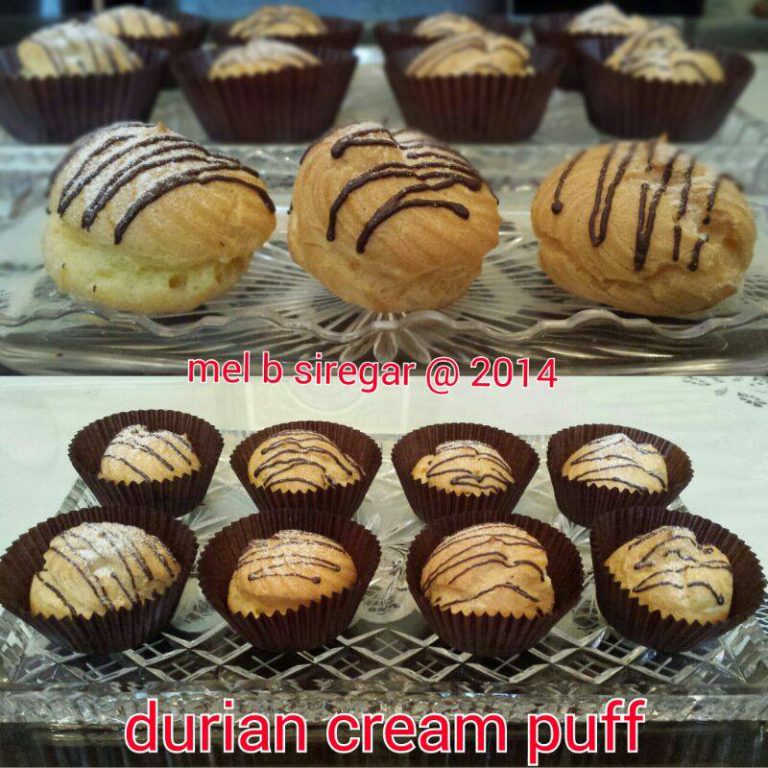 Durian Cream Puff by Mel B Siregar