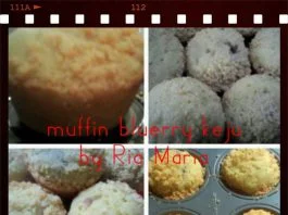 Muffin Blueberry Keju by Maria Handayani