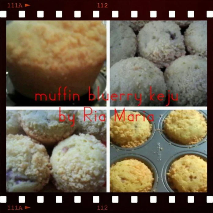 Muffin Blueberry Keju by Maria Handayani Muffin Blueberry Keju by Maria Handayani