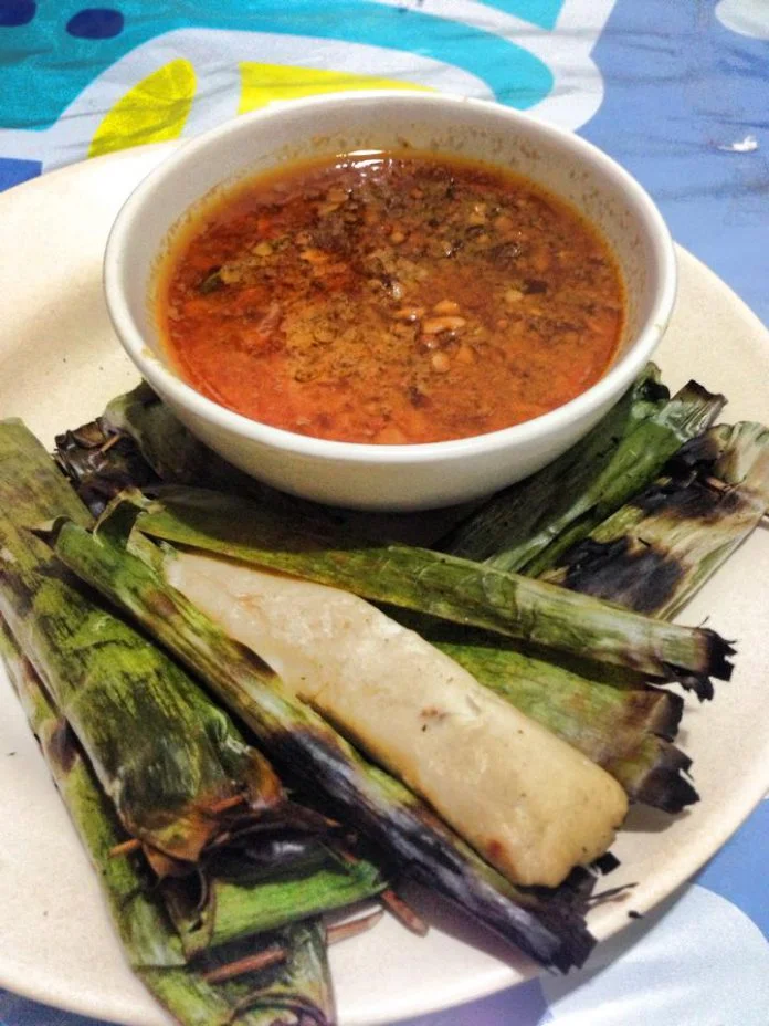 Otak-otak Tengiri Saus Kacang by Erika Lesmanurdi Otak-otak Tengiri Saus Kacang by Erika Lesmanurdi