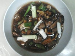 Tumis Jamur Shitake Kuah Lada Hitam by Atte Eka