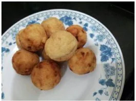 gluten nugget - Bola Tahu by Emma Rumawas