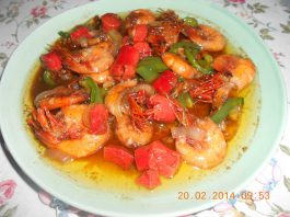 Udang Saos Tiram by Eka Nilasari