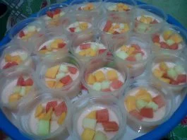Puding Buah Susu Yogurt by Sofie Myfamily