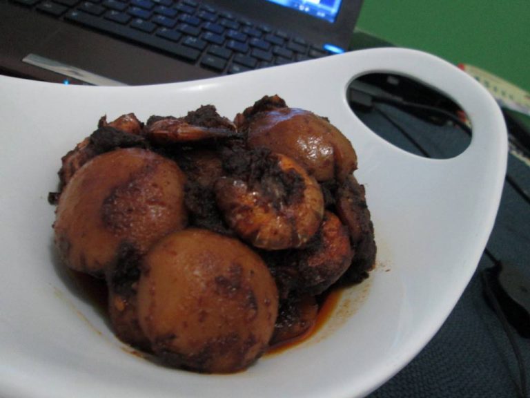 Rendang Jengkol Udang by Nina Yusab Si Mlandhing