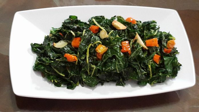 Oseng Daun Pepaya by Ika Istiana Supriyani Oseng Daun Pepaya by Ika Istiana Supriyani