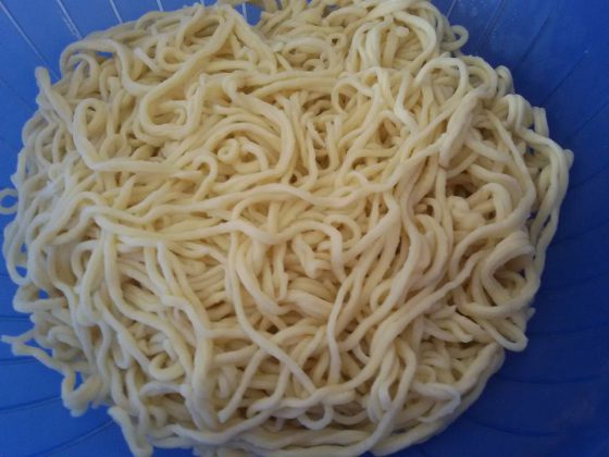 Mie Telur Kenyal by Susianne Flo S - mi homemade, olahan mie, resep mie