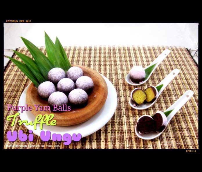 Truffle Ubi Ungu by Ali Lai Truffle Ubi Ungu by Ali Lai