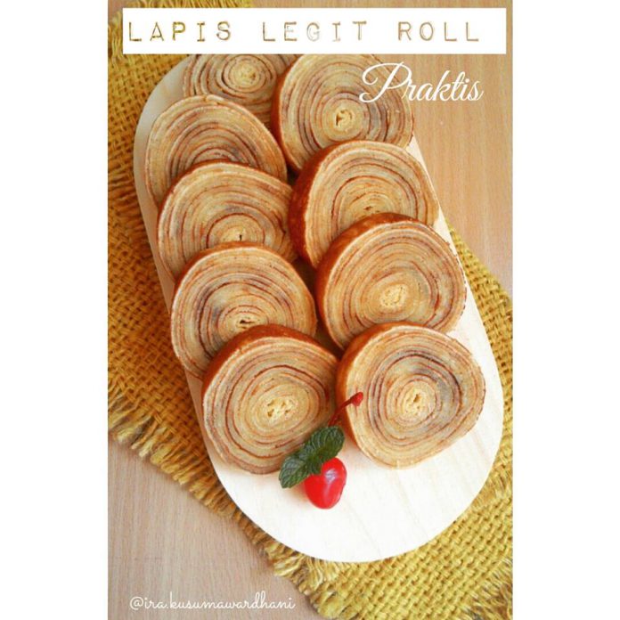 Lapis Legit Roll Praktis by Tiara Kusumawardhani Lapis Legit Roll Praktis by Tiara Kusumawardhani