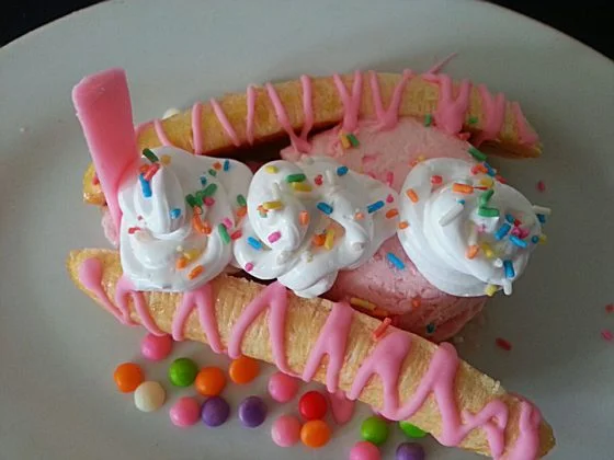 Strawberry Ice Cream by Susianne Flo S