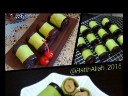 Banana Roll Cake by Khaerati Aliah