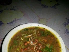 Bubur Pedas ala Dapur Bunda Azka by Vie Orshanty