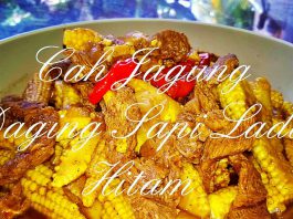Cah Jagung Daging Sapi Lada Hitam by Elly Yustika sari