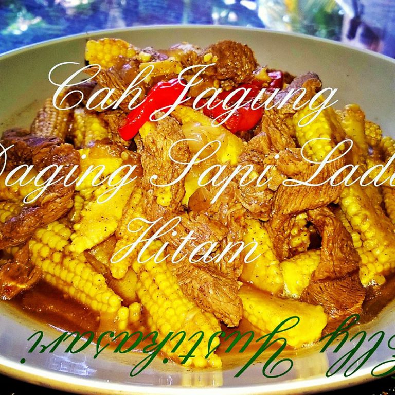 Cah Jagung Daging Sapi Lada Hitam by Elly Yustika sari