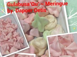 Gulabusa "Qu"~ Meringue recipe by Susi Wahanasari