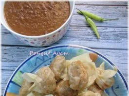 Pangsit Ayam Saus Kacang by Eny Rere