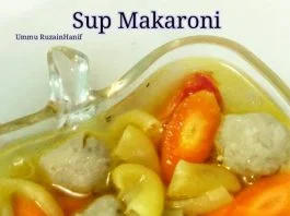 Sup Makaroni By Ummu RuzainHanif