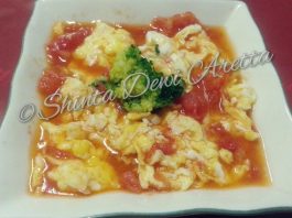 menu hari ini Tumis Telor dan Tomat by Shinta Dewi Aretta