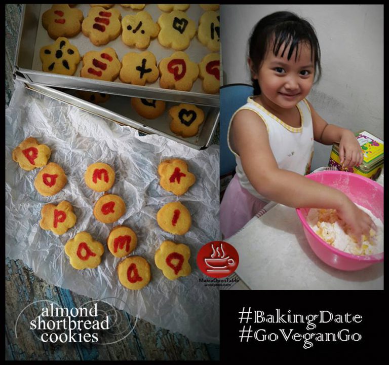 Almond Shortbread Cookies by Emma Rumawas