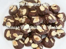 Almond Brownies Cookies by Huwaida Hidayah