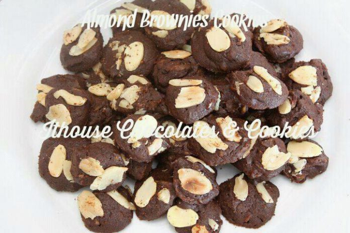 Almond Brownies Cookies by Huwaida Hidayah Almond Brownies Cookies by Huwaida Hidayah