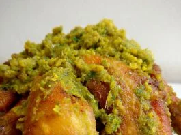 Ayam Goreng Kering Cabai Hijau by Maria Magdalena