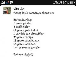 Lapis Surabaya Ekonomis by Martha MW Kitchen