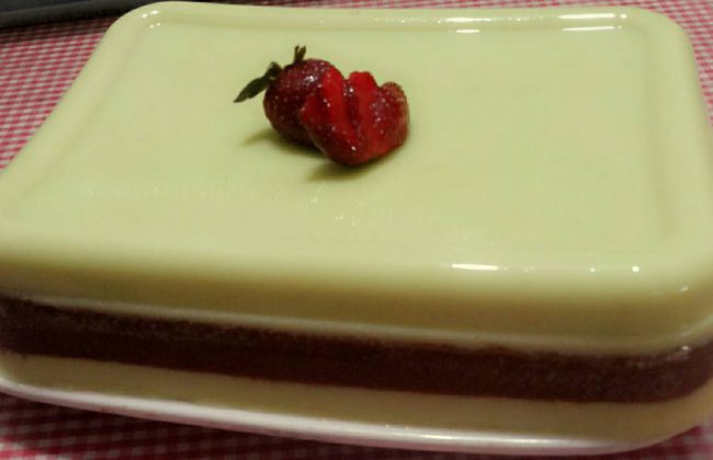 Puding Lapis Pandan Coklat by Siti Maryam 1