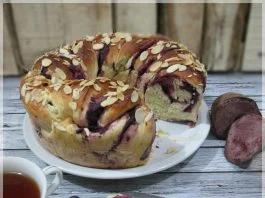 Purple Sweet Potato Bread by Eny Rere