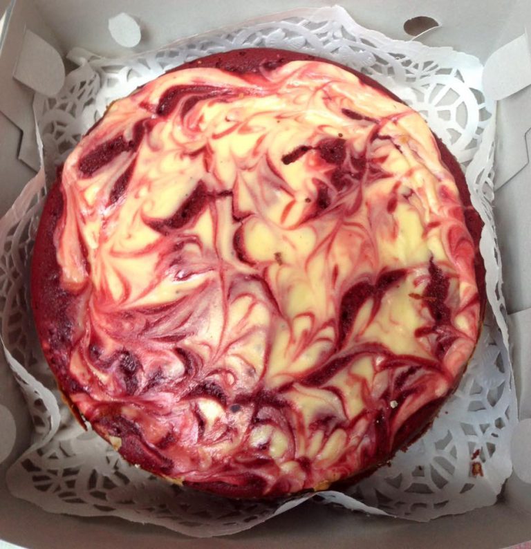 Red Velvet Cheese Marble Cake by Nita W Rizaldy