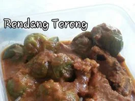Rendang Terong by Susan Oktarina