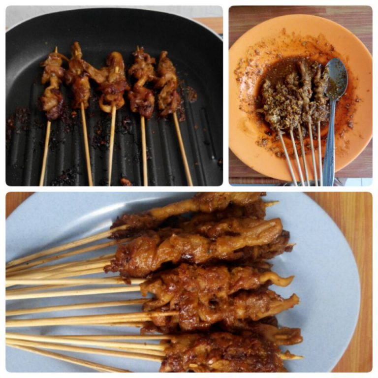 Sate Jamur Putih by Srie Rahayu Prihartini