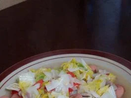 Sawi Putih Sosis by Serly R Sandika