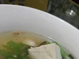 Sup Tahu Sutra Bumbu Jahe By Yudha Indra Pramanto