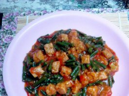 Tempe Kacang Panjang Asam Manis by Duwi Sekar Arum