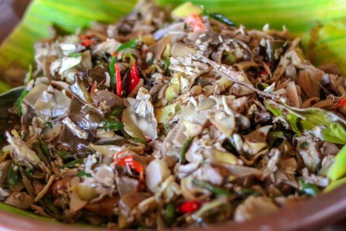 Tumis Jantung Pisang Tumis Jantung Pisang