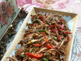 Tumis Jantung Pisang by Ajeng Ayu Dewi