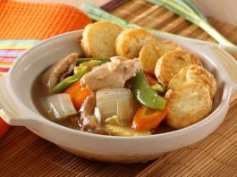 resep Sapo Tahu Vegetarian