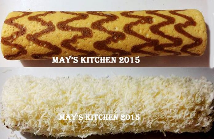 Bolu Gulung Putih Telur by Chen May Liang