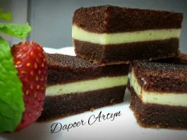 Cake Kukus Lapis Cream Cheese by Ainie Dihati Adji
